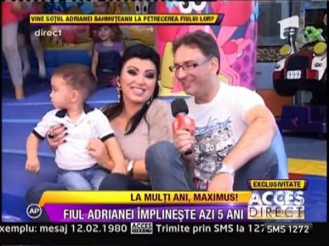 Maximus implineste 5 ani! Bahmu: "Speram sa vina la petrecere si sotul meu"