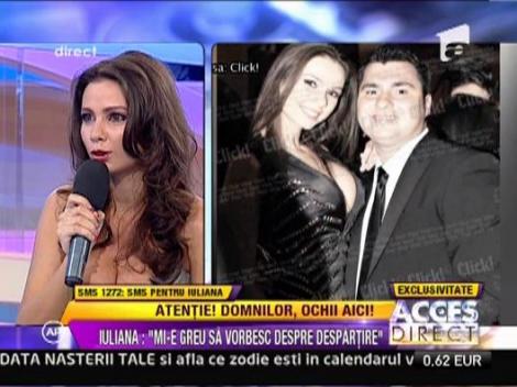 Iuliana Luciu, dupa separarea de iubitul ei: "Decat un divort mai bine o despartire"