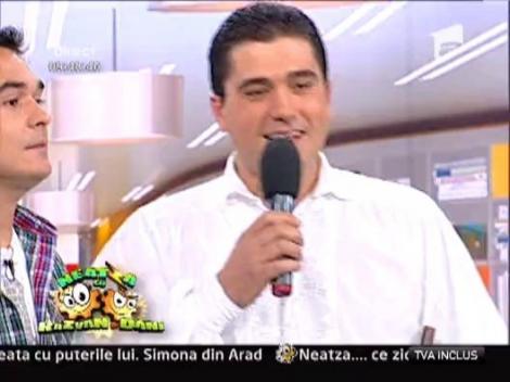 Gelu Voicu, plin de voie buna la Neatza