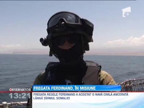 Fregata "Regele Ferdinand", la vanatoare de pirati somalezi