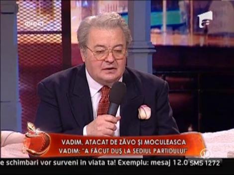 Vadim: "Am vrut sa-i fac un bine Moculeascai"
