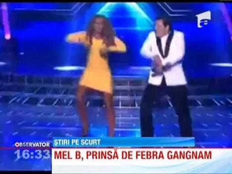 Mel B, prinsa de febra "Gangnam Style"