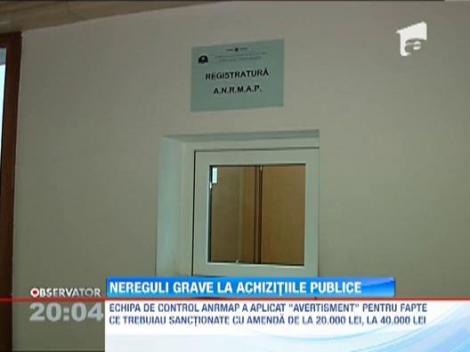 Nereguli la ANRMAP! Romania va trebui sa returneze milioane de euro catre CE