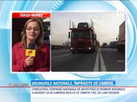 Atentie, soferi! Mai multe camere pe drumurile nationale pentru detectarea lipsei rovinietelor