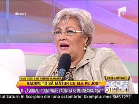 Marioara Zavoranu: "Oana are dovezi ca Vadmin a fost la vrajitorie!"