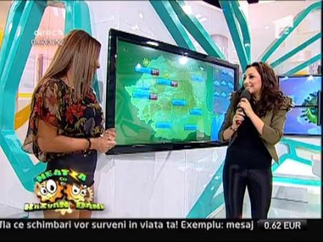 Vremea cu Roxana Vancea si Andra 18/10/2012