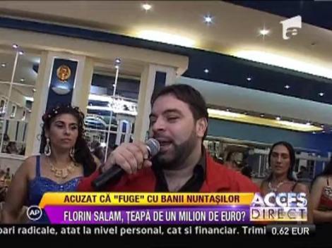Florin Salam, banuit ca ar fi dat o teapa de 1 milion de euro
