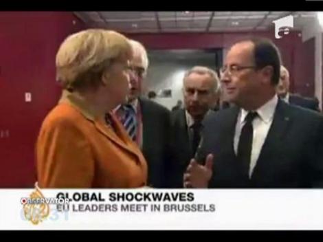 Francois Hollande si Angela Merkel nu mai sunt prieteni