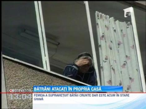 Un cuplu de batrani, batut cu bestialitate in propria casa. Barbatul s-a stins in urma loviturilor
