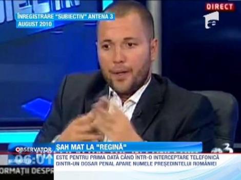 Interceptari telefonice: Sorin Blejnar, omul bun la toate pentru Traian Basescu si Elena Udrea