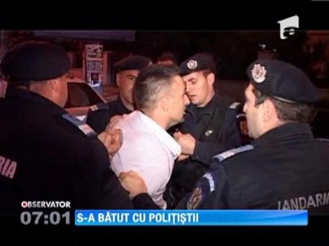 Culmea tupeului! Un afacerist din Ploiesti a baut in fata politistilor care l-au tras pe dreapta