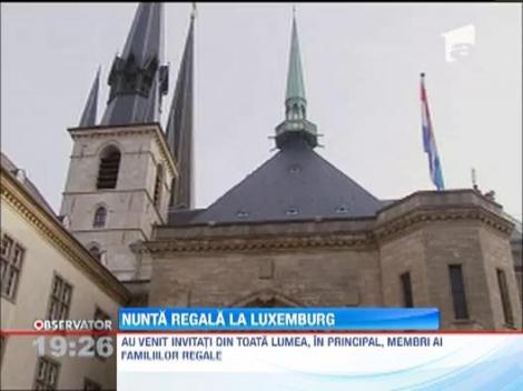 Nunta mare in ducatul Luxemburg! Printul Guillaume s-a casatorit cu aleasa inimii sale