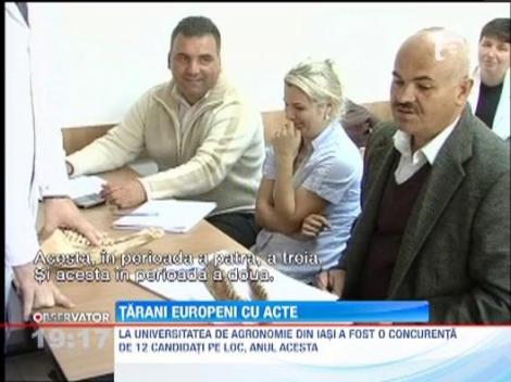 E bataie mare pe locurile scoase la concurs de facultatile de agronomie din tara