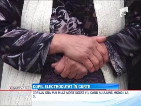 Iasi: Un copil de 12 ani s-a electrocutat cu un cablu improvizat
