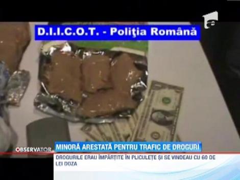 Copiii au ajuns sa vanda droguri adultilor. O minora vindea cannabis alaturi de tatal sau