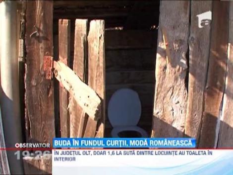 Drumul catre standardele europene, inca greoi: Romanii nu vor sa renunte la "buda din fundul curtii"