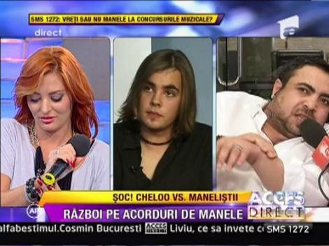 Cheloo vs. manelisti! Dan Bursuc: "Cheloo nu trebuia sa aiba atitudinea asta"
