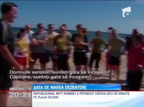 Barack Obama si Mitt Romney sunt gata de marea dezbatere, decisiva pentru votul din 6 noiembrie