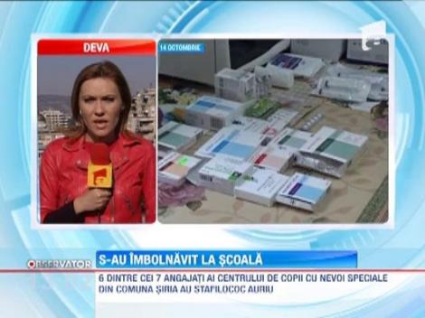 Stafilococul auriu a bagat in spital 23 de copii de la scoala speciala din Siria, judetul Arad