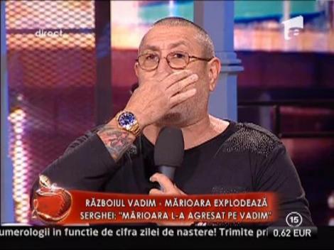 Serghei Mizil: "Marioara l-a agresat pe Vadim!"