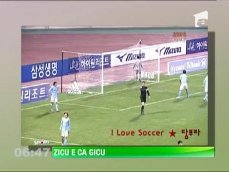 Zicu a reusit o "dubla" in Coreea de Sud