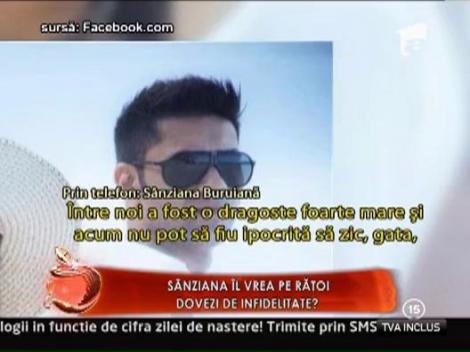 Sanziana Buruiana viseaza la o impacare cu fostul iubit