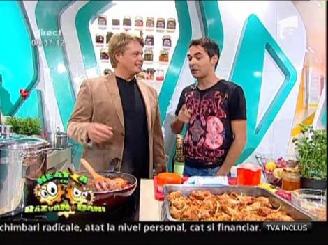 "Aripioare rasfatate cu rodii"