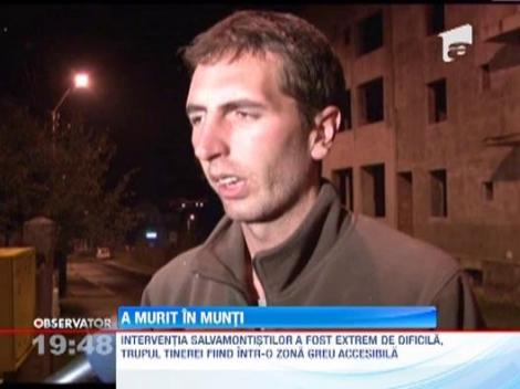 O turista a murit dupa ce a cazut pe munte, la 2.200 de metri altitudine in Masivul Bucegi