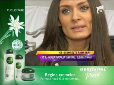 Andreea Tivadar isi doreste o masina luxoasa