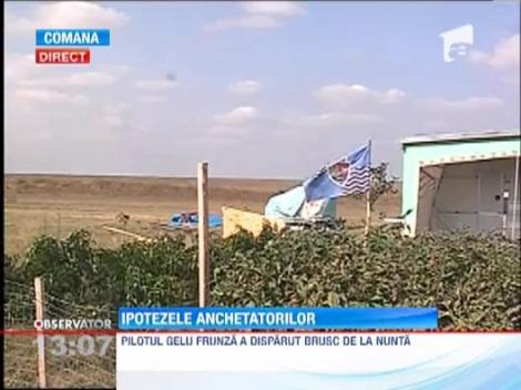 Pilotul care s-a prabusit la Comana nu avea permisiunea de a decola