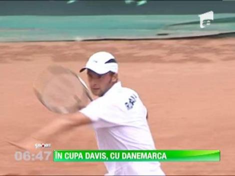 Romania va intalni Danemarca in Cupa Davis