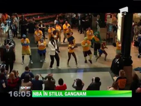 VIDEO FUNNY! Op, op, op! Nebunia Gangnam Style a cuprins si baschetul din Statele Unite! 