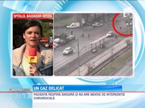 Starea fetei de 19 ani lovita de masina unui diplomat rus s-a imbunatatit