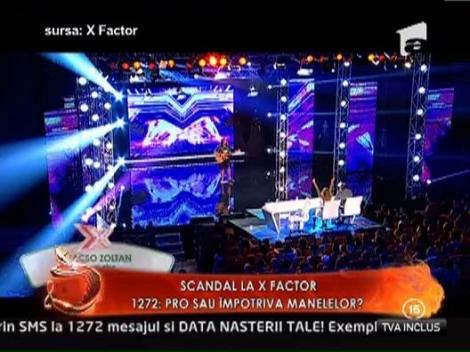 Maneaua naste scandal la X Factor