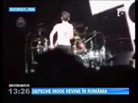 Trupa Depeche Mode revine in Romania!