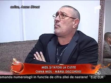 Serghei Mizil si Monica Tatoiu, la cutite