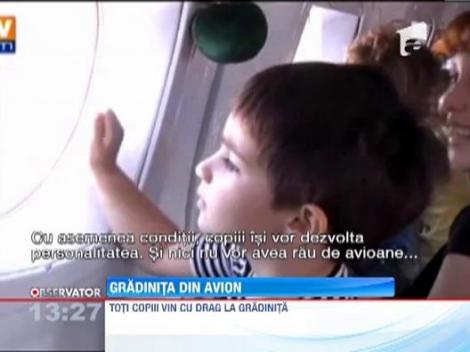 Georgia: Gradinita amenajata intr-un avion