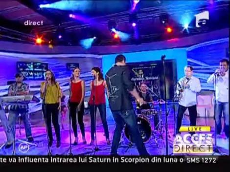 VIDEO! Aurelian Temisan va face un show de senzatie pe ritmuri de funk la Palatul National al Copiilor!