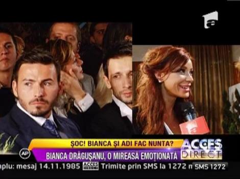 Bianca Dragusanu a imbracat rochia alba de mireasa!
