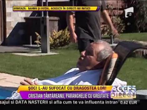 SOC! Cristian Tantareanu, sufocat de trei fete voluptoase