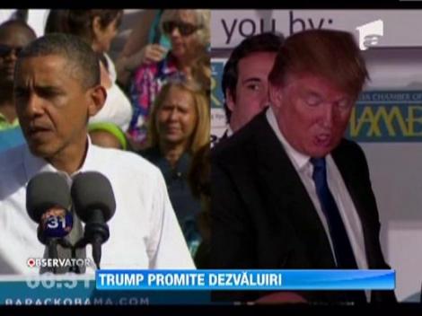 Donald Trump nu-l vrea pe Obama! Sustine ca detine o copie dupa actele de divort ale acestuia
