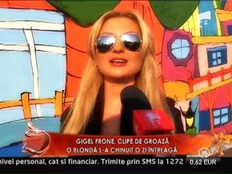 Gigel Frone, chinuit de fotomodelul Denisa Bita