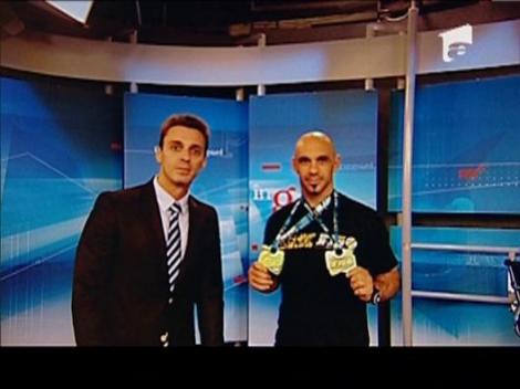 Tudor Moga, practican de jujitsu brazilian, a castigat doua medalii la openul londonez