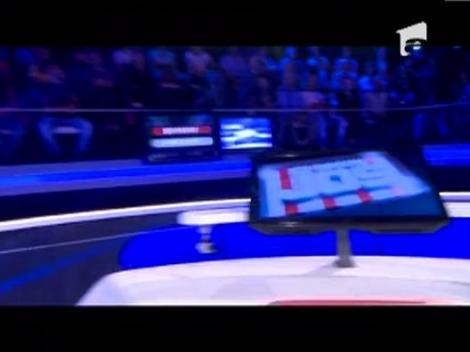 "Cu banii jos": Gabriel Cotabita si fiica lui, Aela, au pierdut 12 000 de euro la ultima intrebare!