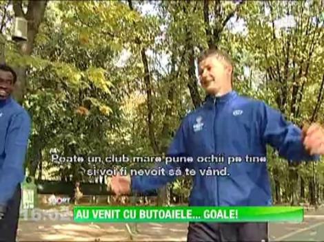 Molde FK a venit la Bucuresti cu butoaiele dupa ei!