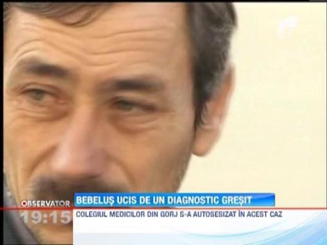 Trei medici au condamnat la moarte un bebelus din Targu-Jiu! N-au reusit sa-i puna diagnosticul corect
