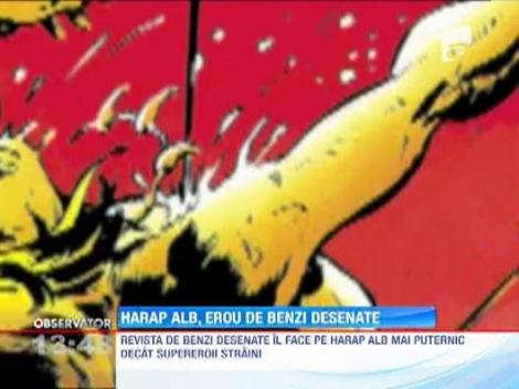 Harap Alb a devenit erou de benzi desenate