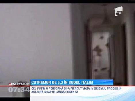 Cutremur cu magnitudinea 5,3 pe scara Richter in sudul Italiei