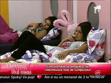 Fetele sustin ca Lorena a decis sa nu contribuie la bugetul comun