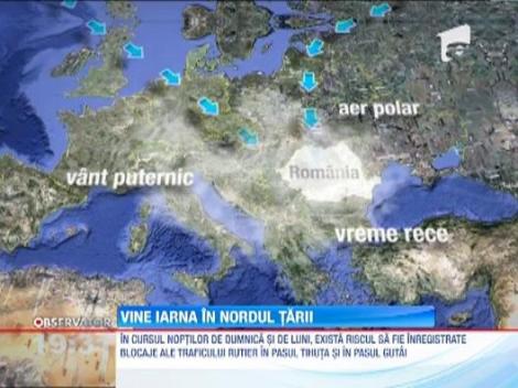 Iarna sperie deja Romania! Din weekend temperaturile scad dramatic